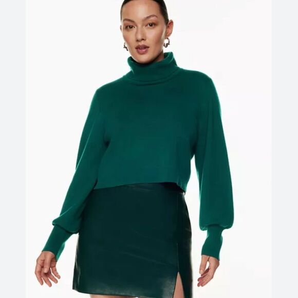BNWOT Aritzia Wilfred Rebecca Turtleneck - size xxs - Picture 3 of 5